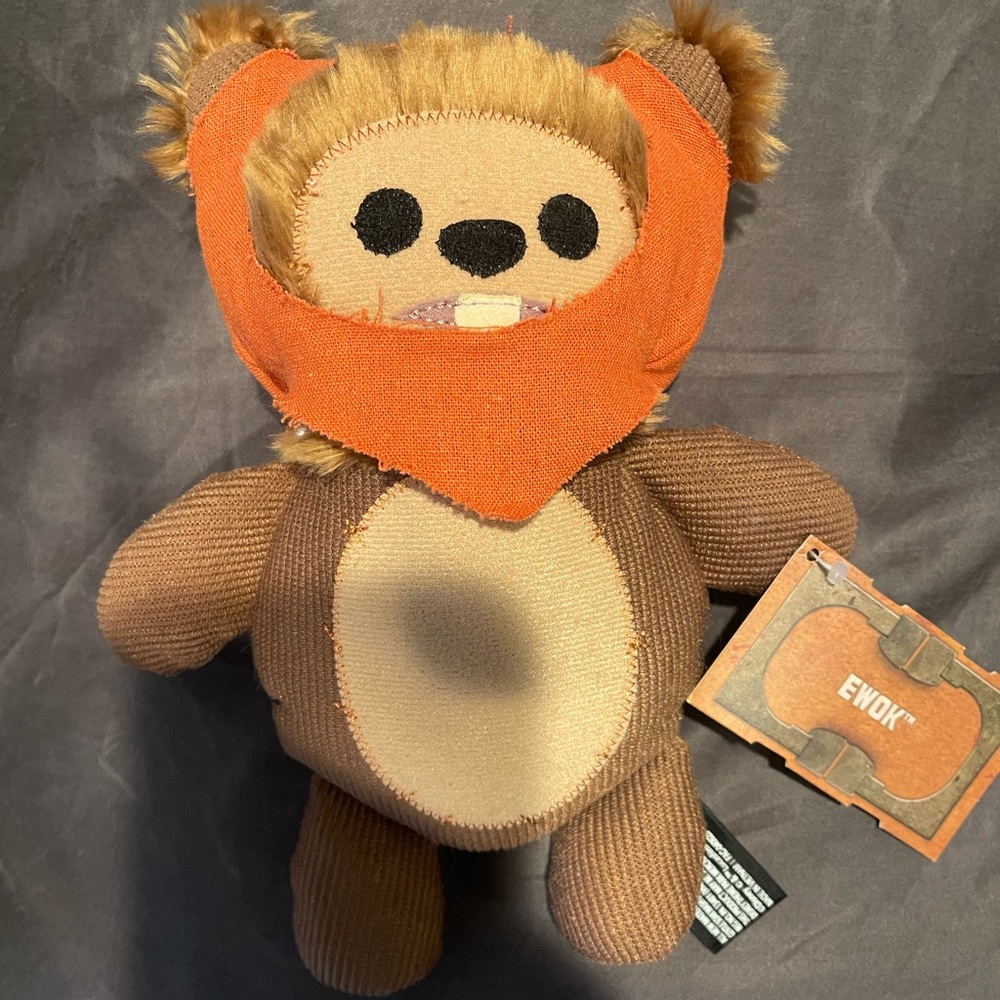 Nwt Ewok plush Disneyland
